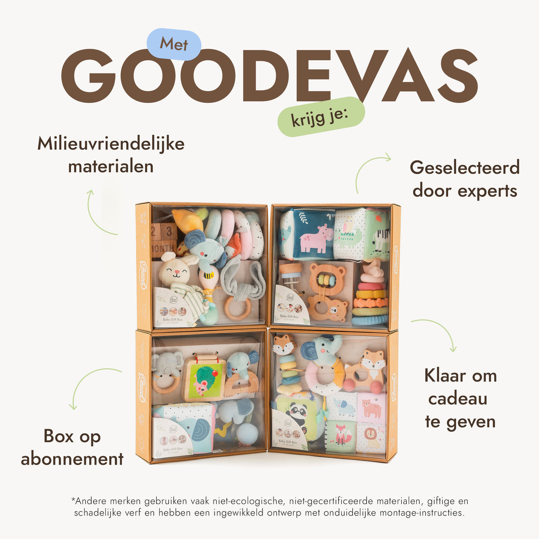 BabyBox — Speelpakketten voor het eerste jaar (0–12 maanden)