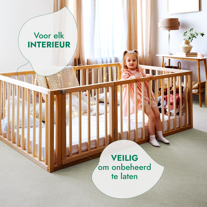 Montessori-bed voor kinderen en peuters vanaf 6 maanden oud