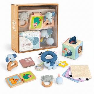 BabyBox — Speelpakketten voor het eerste jaar (0–12 maanden)