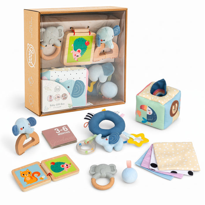 BabyBox — Speelpakketten voor het eerste jaar (0–12 maanden)