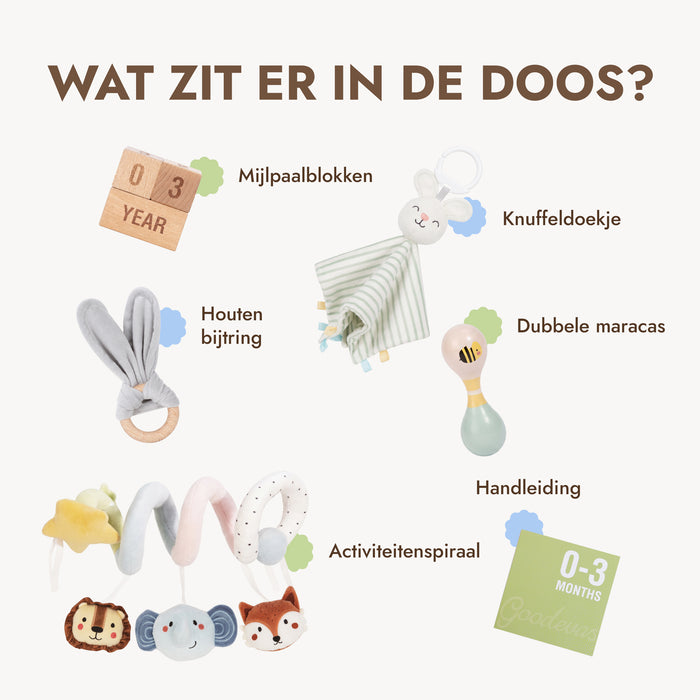 BabyBox — Speelpakketten voor het eerste jaar (0–12 maanden)