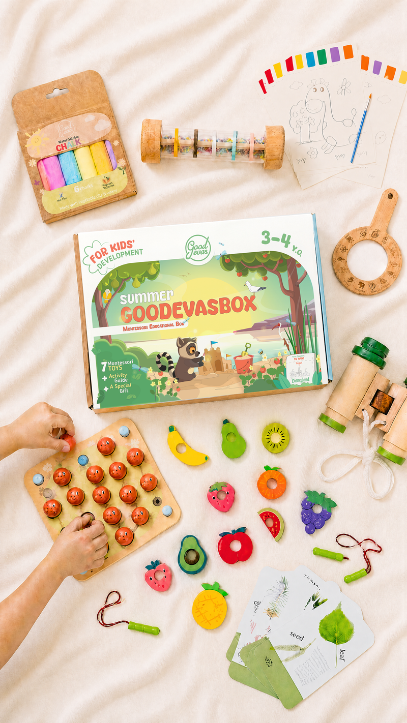 Zomerspeelset voor peuters (3–4 jaar) — GoodevasBox