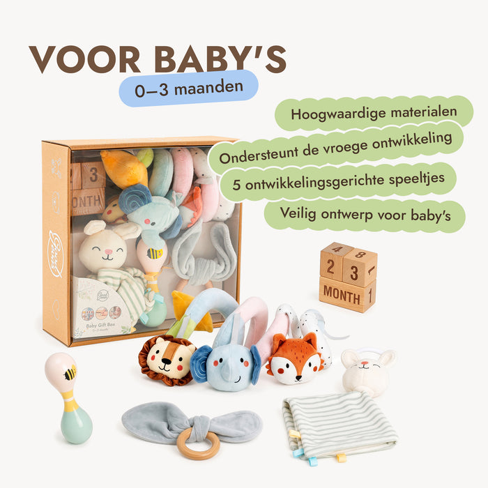 BabyBox — Speelpakketten voor het eerste jaar (0–12 maanden)