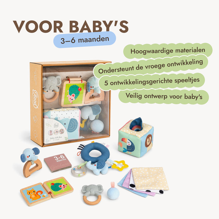 BabyBox — Speelpakketten voor het eerste jaar (0–12 maanden)