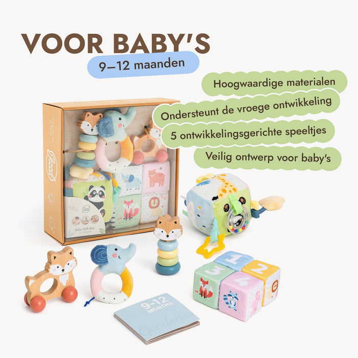 BabyBox — Speelpakketten voor het eerste jaar (0–12 maanden)