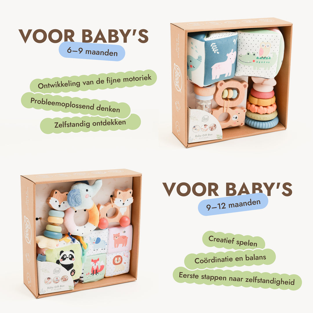 BabyBox — Speelpakketten voor het eerste jaar (0–12 maanden)
