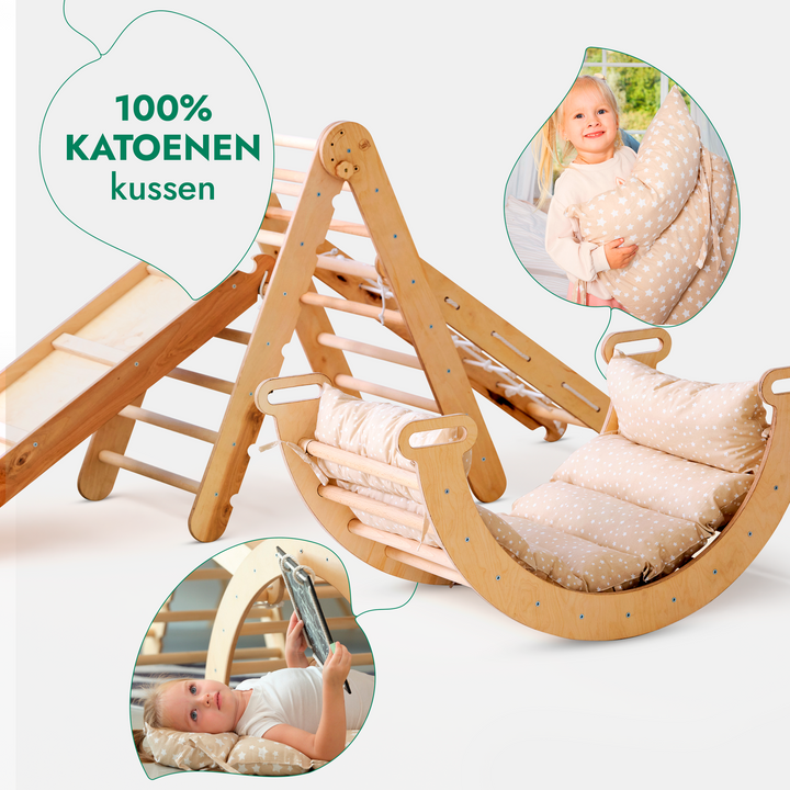 5-in-1 Montessori klimrek set – ‘Gebruikt – als nieuw’