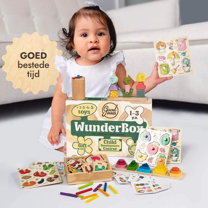 WunderBox 1–3 jaar – ontwikkelingsdoos voor peuters