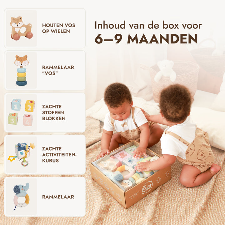BabyBox — Speelpakketten voor het eerste jaar (0–12 maanden)