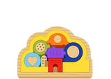 Sensorisch vormpuzzelboard