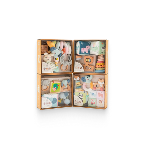 BabyBox — Speelpakketten voor het eerste jaar (0–12 maanden)