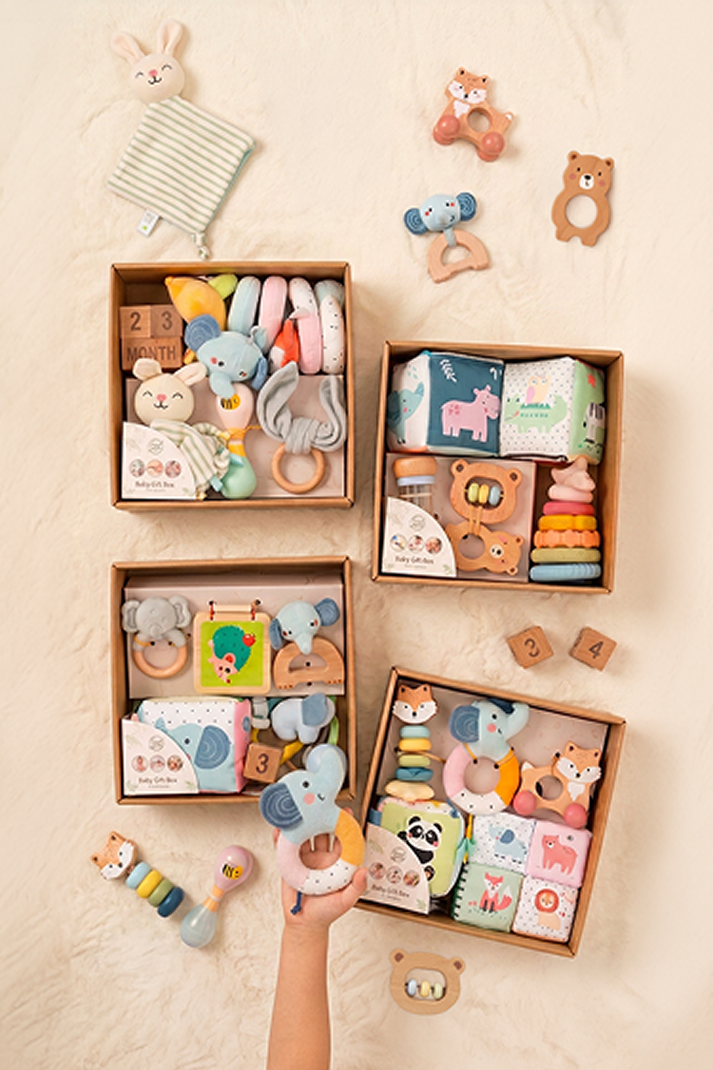 BabyBox — Speelpakketten voor het eerste jaar (0–12 maanden)