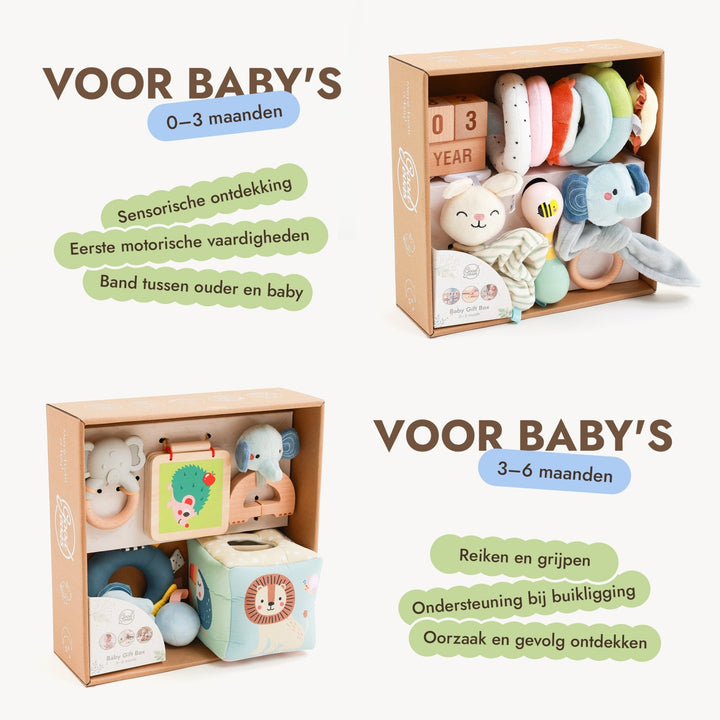 BabyBox — Speelpakketten voor het eerste jaar (0–12 maanden) - Goodevas NL