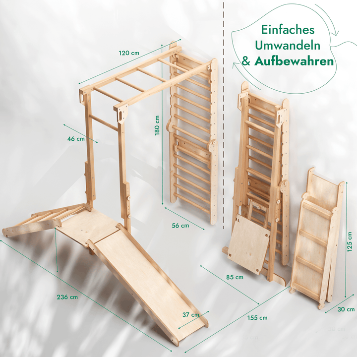 Jungle Speelset voor Zweedse Wanden - Goodevas NL
