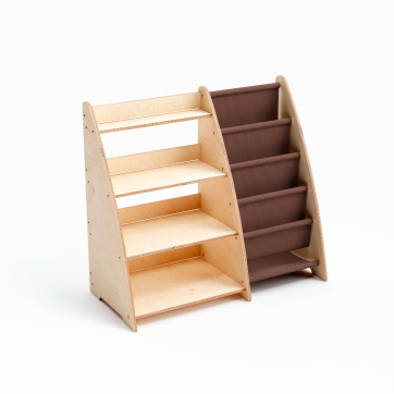 Kinderplank voor boeken en speelgoed – middelgroot