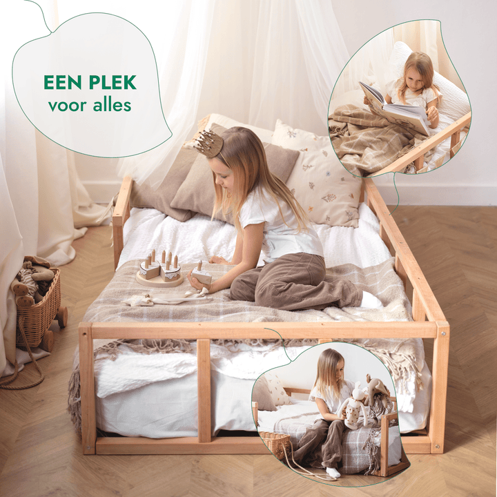 Montessori-bed voor kinderen en peuters vanaf 6 maanden oud - Goodevas NL