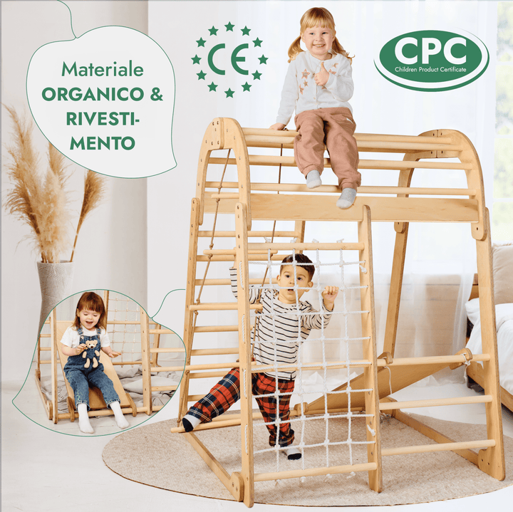 6‑in‑1 speeltuin voor kinderen – “Gebruikt – Als nieuw”