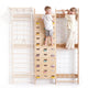 Uitbreiding voor wandrek: klimwand & net