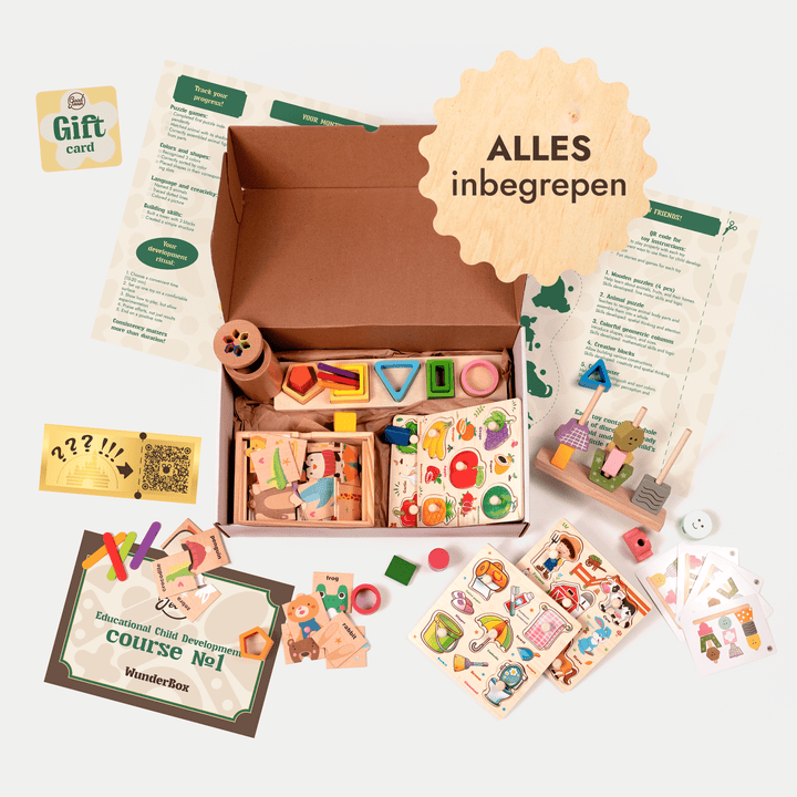 WunderBox 4–7 jaar – ontwikkelingsdoos voor kinderen - Goodevas NL
