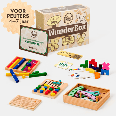 WunderBox 4–7 jaar – ontwikkelingsdoos voor kinderen