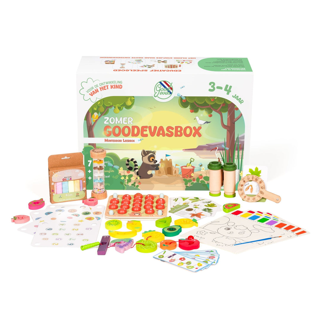 Zomerspeelset voor peuters (3–4 jaar) — GoodevasBox - Goodevas NL