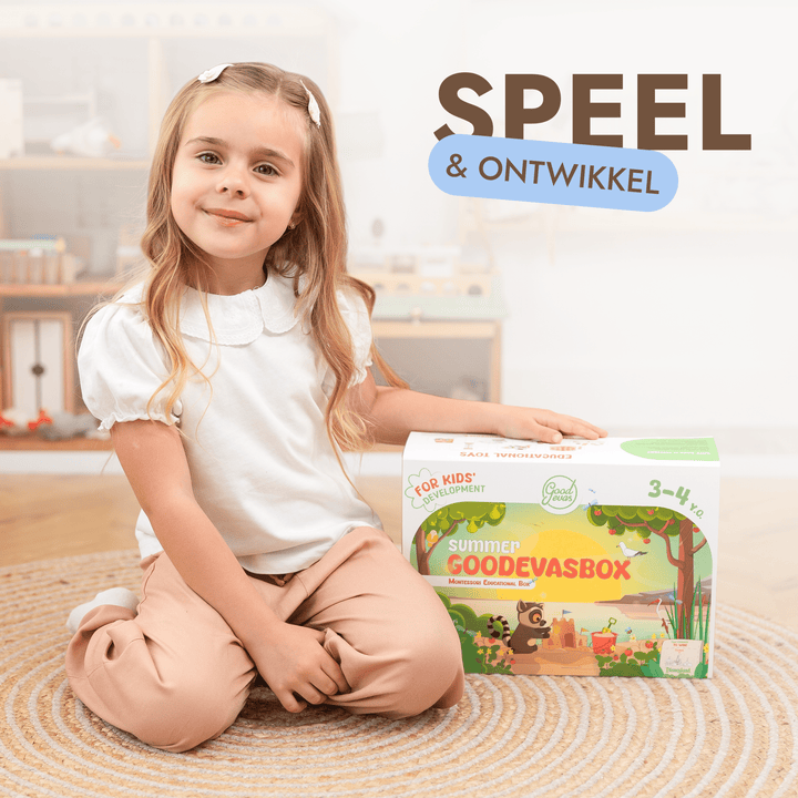 Zomerspeelset voor peuters (3–4 jaar) — GoodevasBox - Goodevas NL