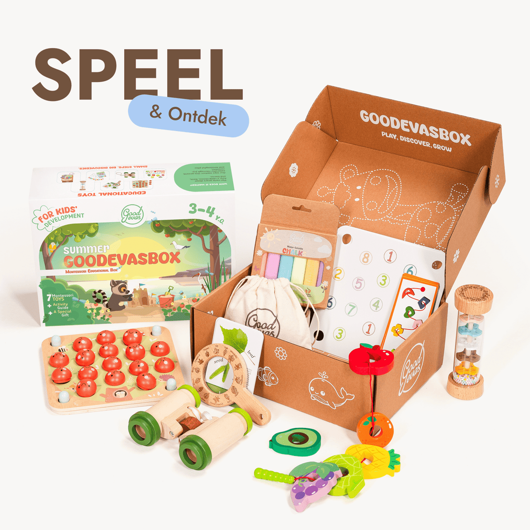Zomerspeelset voor peuters (3–4 jaar) — GoodevasBox - Goodevas NL